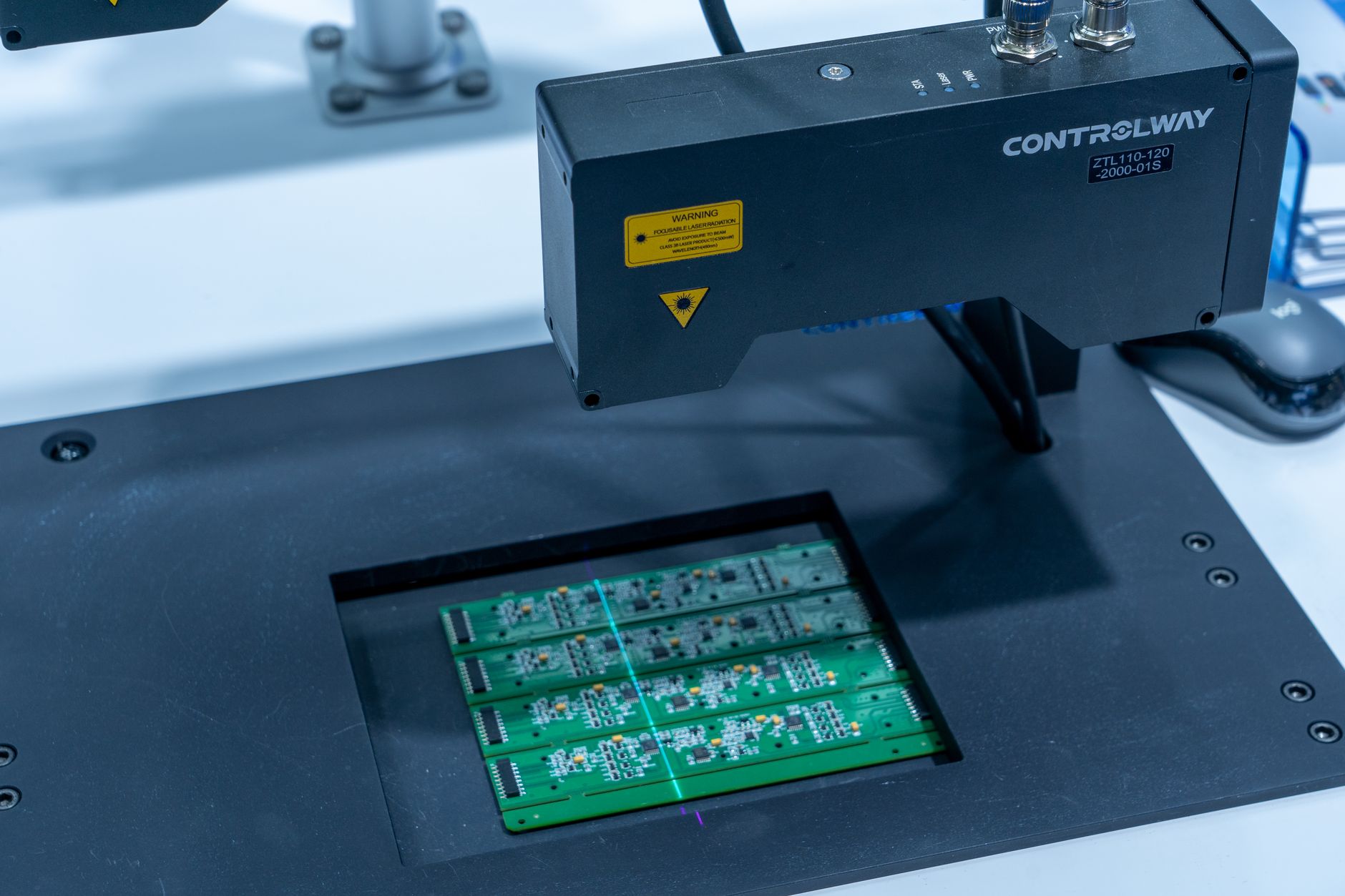 Industrial inspection lens technology